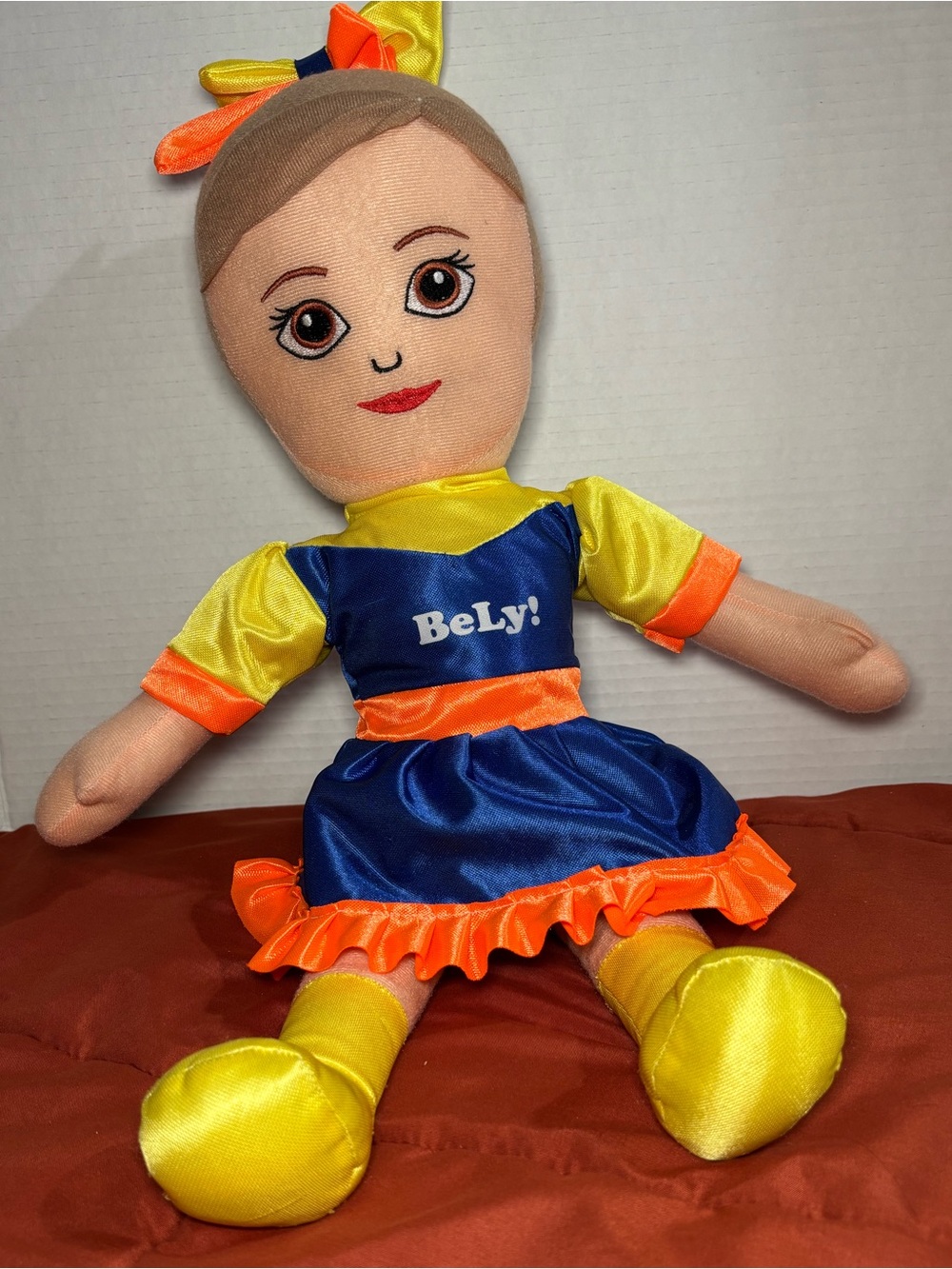 Bely Plush Doll From Popular Spanish Bely Y Beto Show Good Condition